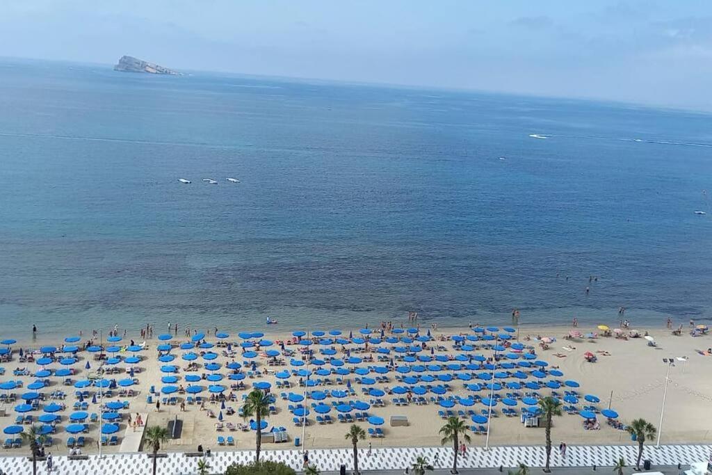 Ferienwohnung Centro Primera Linea Con Piscina Benidorm Exterior foto